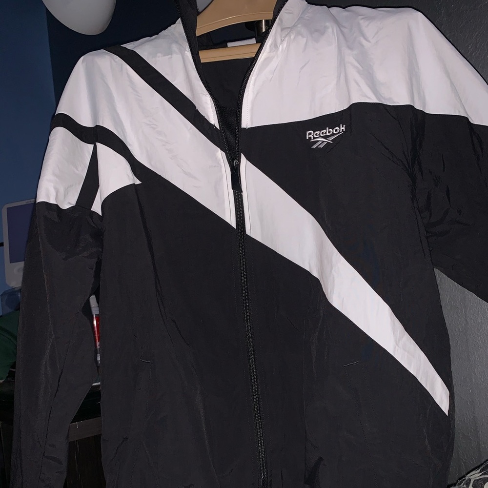 Reebok Originals Black Windbreaker